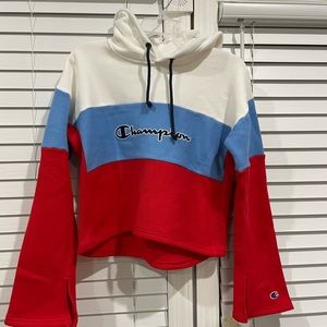 Champion cropped hoodie
